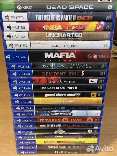 Стопка Игр для Пс4