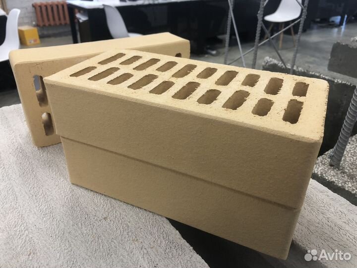 Кирпич облицовочный слоновая кость