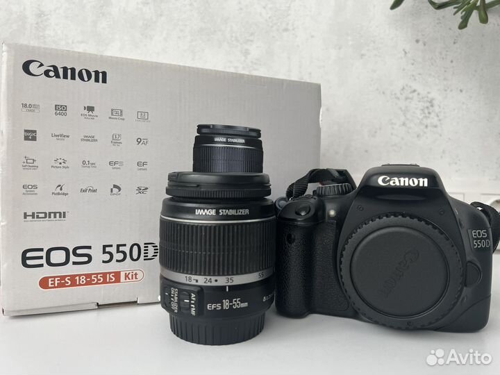 Canon eos 550D EF-S 18-55 IS Kit