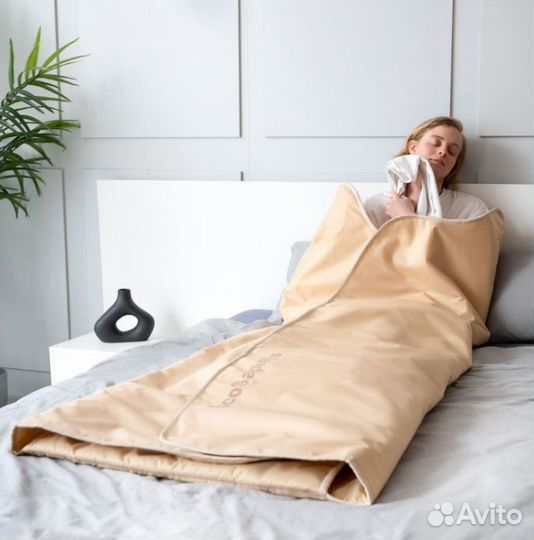 Термоодеяло для обертывания и инфракрасной сауны