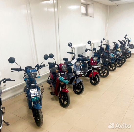 Электроскутер новый