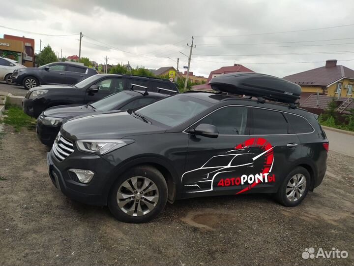 Автобокс Aerobox 470л Hyundai Santa Fe
