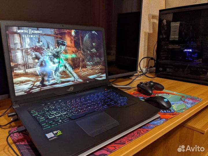 Игровой ноутбук asus