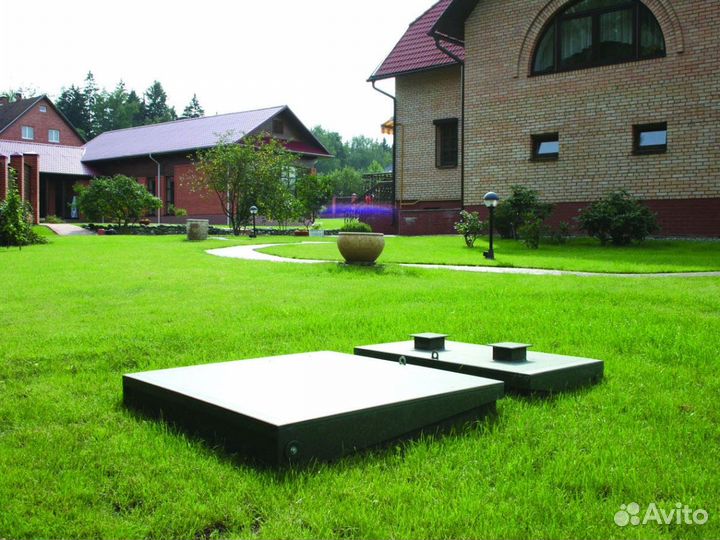 Септик био Малахит пластиковый