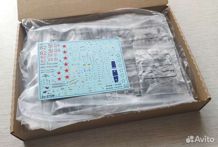 Сборная модель Звезда 1/72 Су-27см