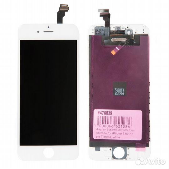 Дисплей в сборе с тачскрином для Apple iPhone 6 Ti