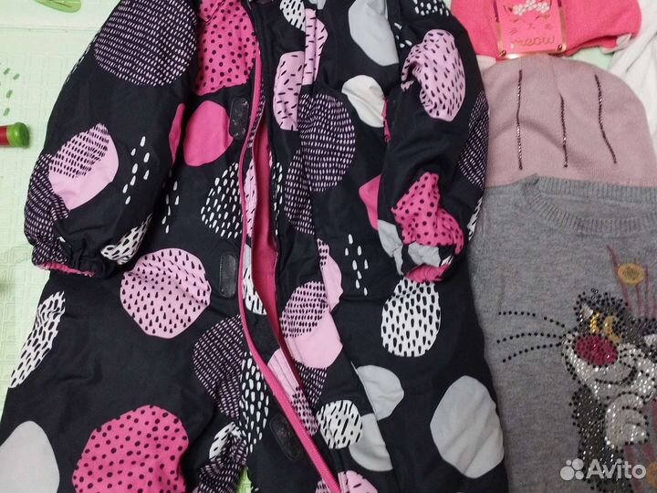 Вещи пакетом на девочку 92 98