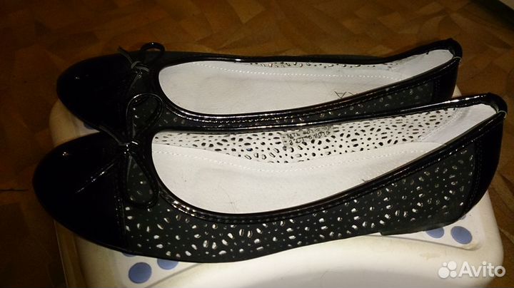 Новые и б\у туфли для девочки, р 7.5, 33, 36,39