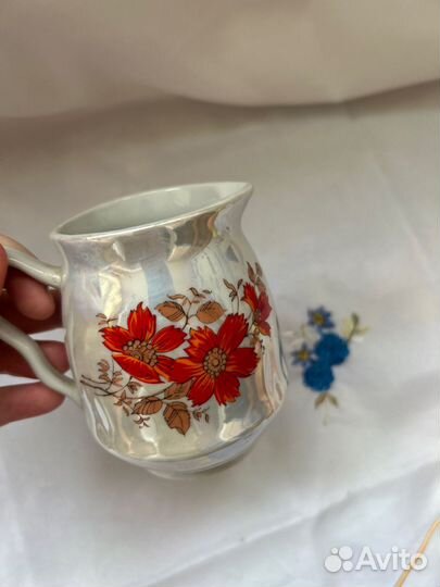 Молочник сливочник СССР Барановка фарфор