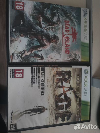 Диски на xbox 360
