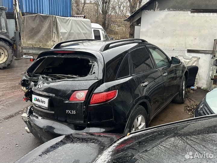 Infiniti FX35 3.5 AT, 2004, битый, 300 000 км