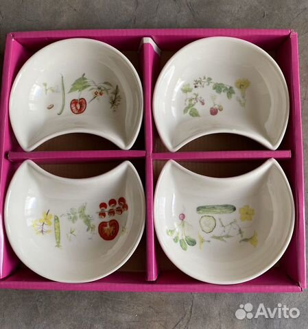 Новый фарфоровый набор салатников