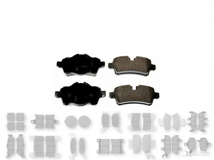 Колодки задние Mini R50,Clubman, Clubvan, Roadster