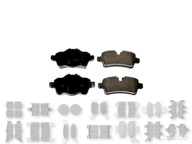 Колодки задние Mini R50,Clubman, Clubvan, Roadster