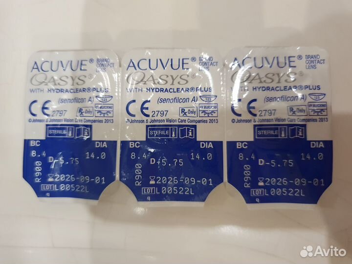 Линзы контактные acuvue oasys двухнедельные