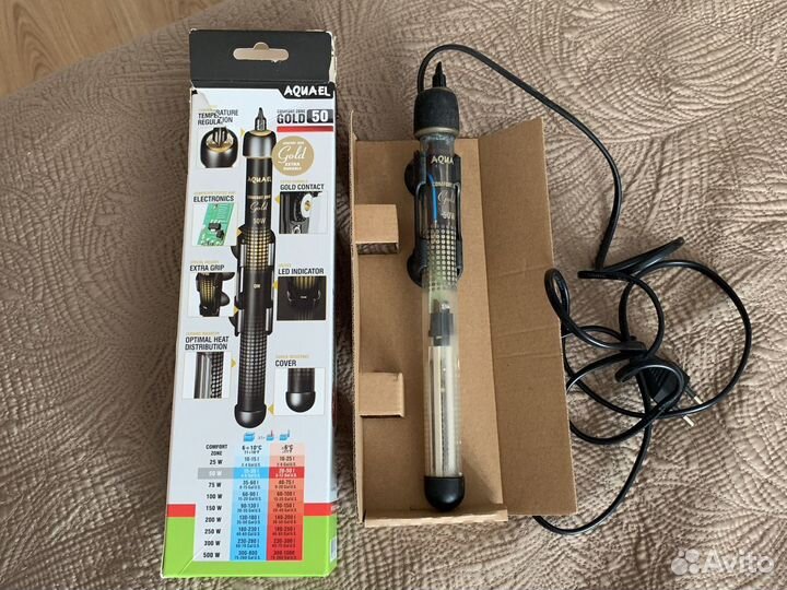 Водонагреватели для аквариума aquael 50W и 25W