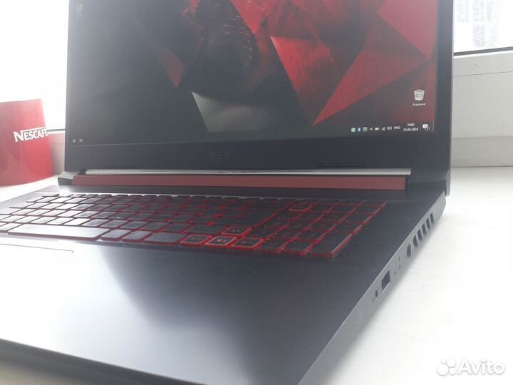Игровой Acer Nitro 5/i7 9gen/GeForce 1050/ssd+hdd