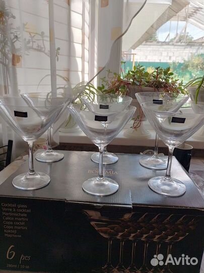 Хрустальные фужеры бокалы