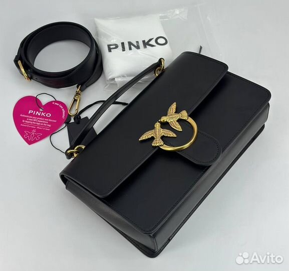 Сумка Pinko натуральная кожа