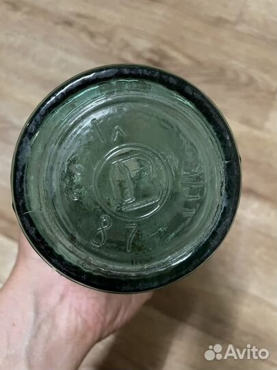 Бутыль стеклянная СССР