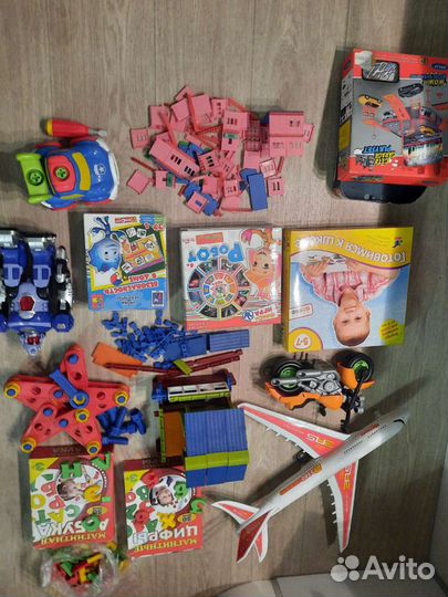 Игры и игрушки детские от 3 -х до 7 -лет 15 шт