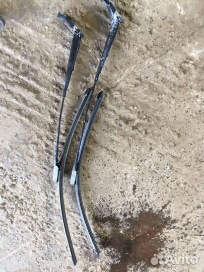 Skoda fabia 2 поводки дворников