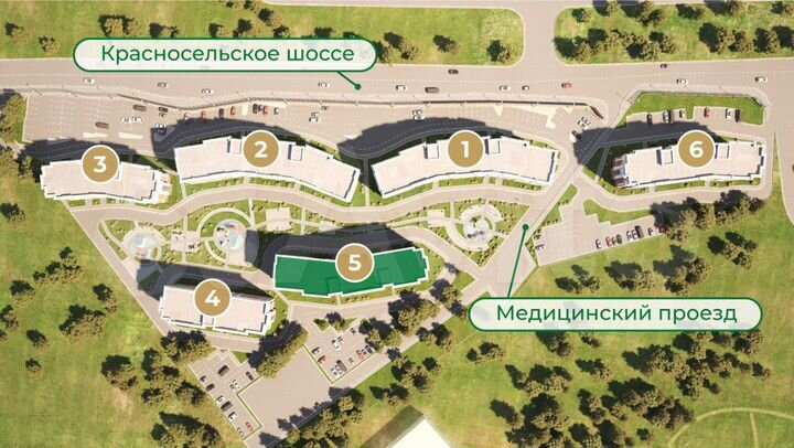 Квартира-студия, 39,3 м², 2/8 эт.