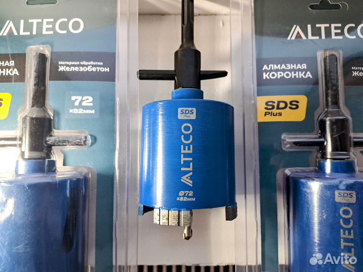 Алмазная коронка по бетону d 72 alteco