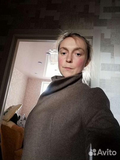 Пальто женское демисезонное 46