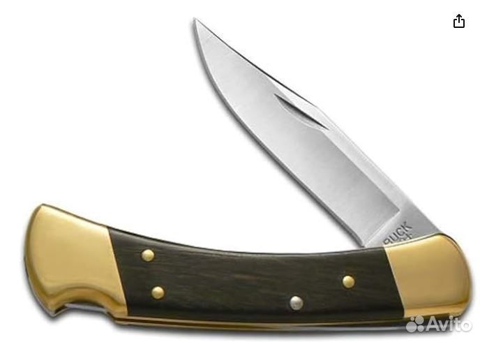 Нож складной buck 110 Folding Hunter ebony