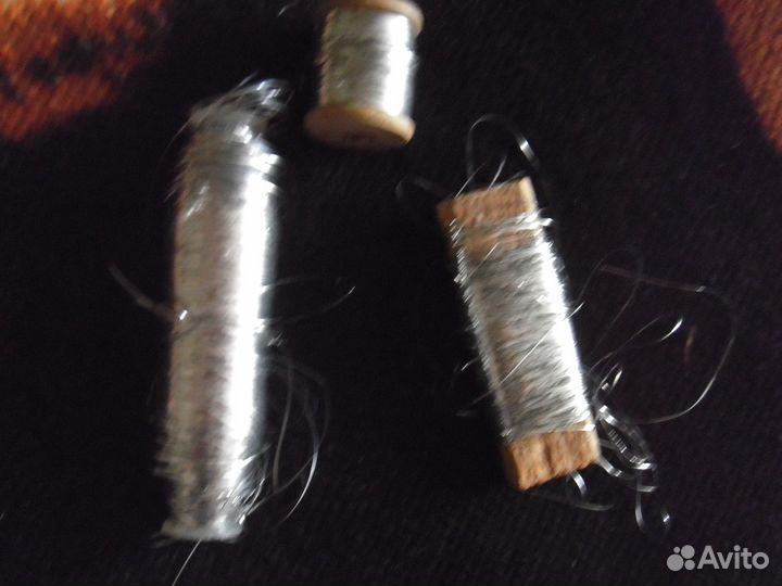 Нитки для шитья, люрекс