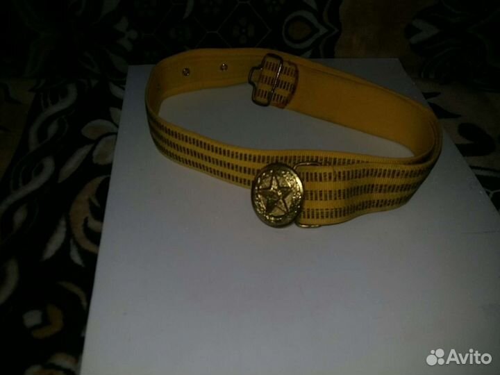 Ремень офицерский парадный