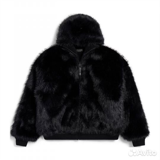 Balenciaga Shrunk Faur Fur Jacket