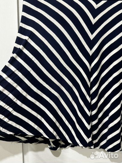 Ralph Lauren Юбка трапеция в полоску р. S