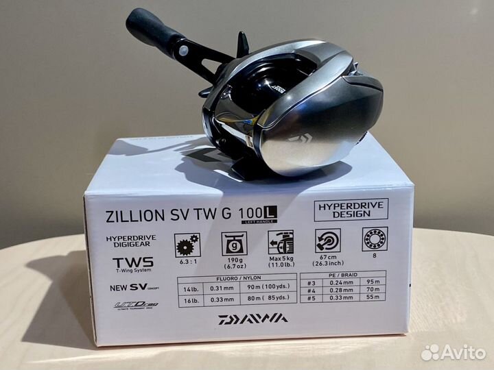 Daiwa 21 Zillion SV TW G 100L