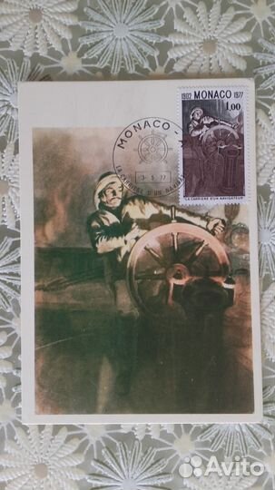 Продам почтовые карточки Monaco 1977 года