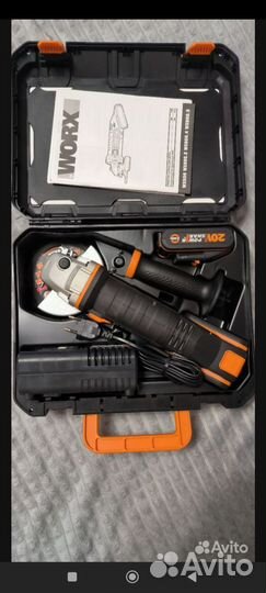 Болгарка worx