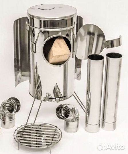 Печь для зимней палатки