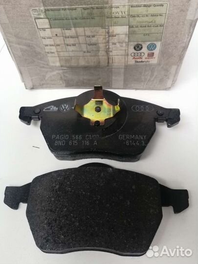 Тормозные колодки и тормозной суппорт