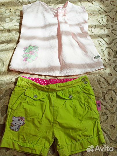 Шорты,блузка