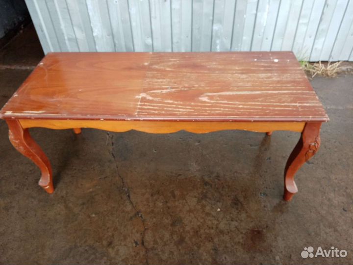 Банкетка из массива Дуб. Винтаж