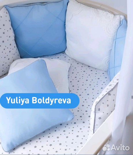 Бортики в кроватку