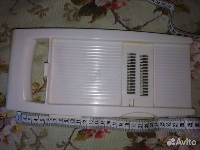 Тёрка для корейских салатов со сменными насадками