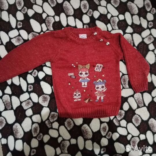 Свитер для девочки 2-3 года