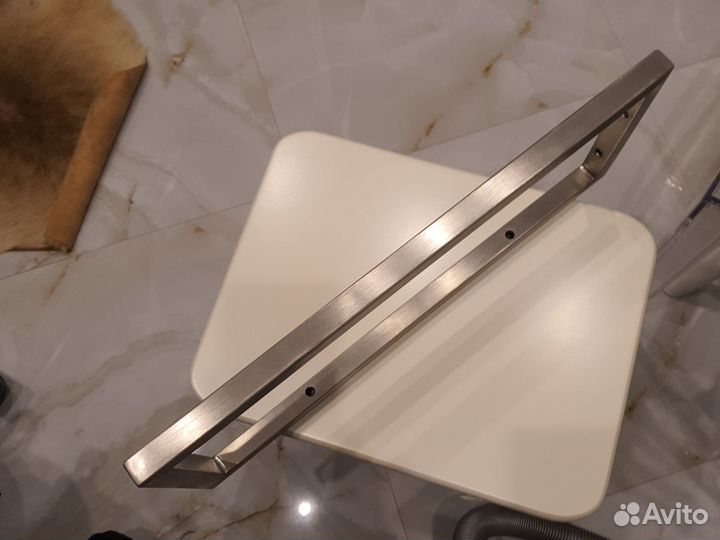 Кронштейн для столешницы матовый хром