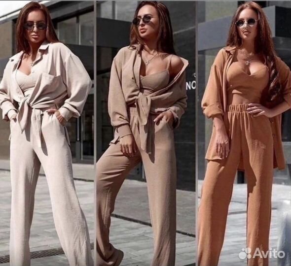 Костюм тройка женский сингапур