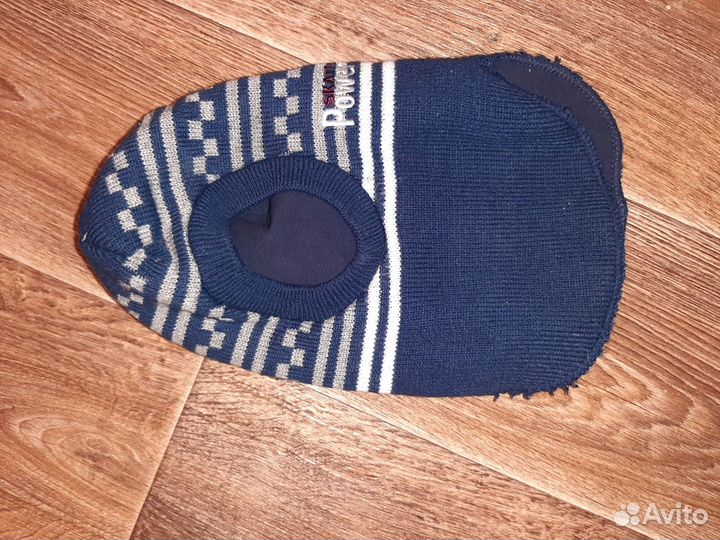 Шапка шлем зимний