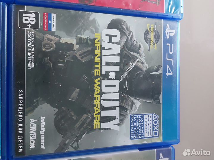 Игровые диски на ps4