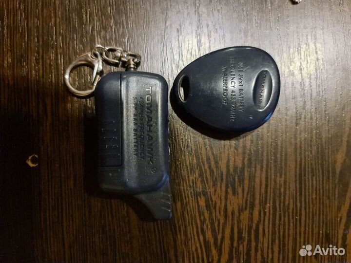 Брелок сигнализации alligator и tomahawk