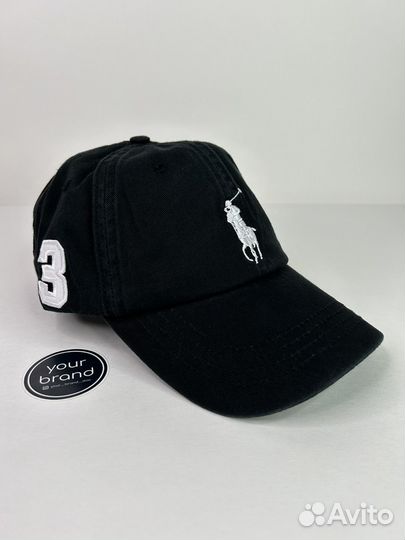Кепка / бейсболка Polo Ralph Lauren черная
